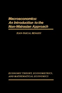 Macroeconomics: An Introduction to the Non-Walrasian Approach_cover