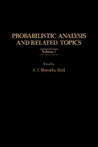 Probabilistic Analysis and Related Topics_cover