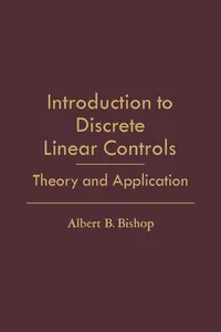 Introduction to Discrete Linear Controls_cover