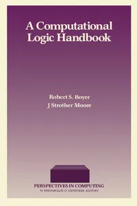 A Computational Logic Handbook_cover