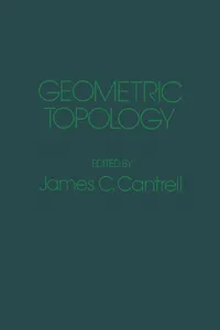 Geometric Topology_cover