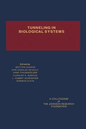 Tunneling in Biological Systems