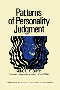 Patterns of Personality Judgment_cover