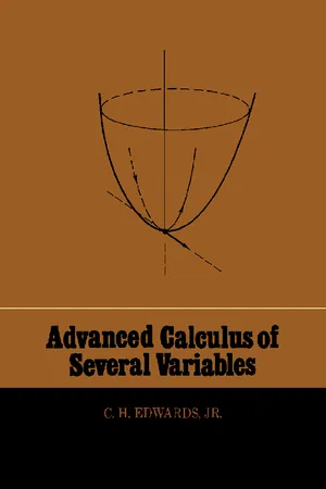 Advanced Calculus of Several Variables