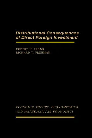 Distributional Consequences of Direct Foreign Investment