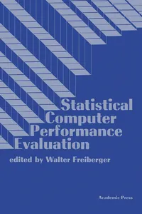 Statistical Computer Performance Evaluation_cover