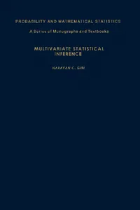 Multivariate Statistical Inference_cover