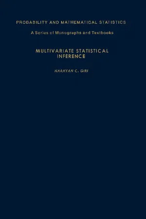 Multivariate Statistical Inference