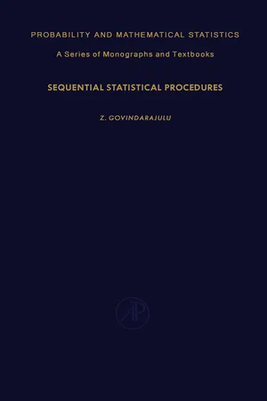 Sequential Statistical Procedures