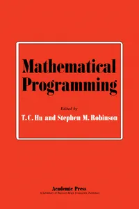 Mathematical Programming_cover