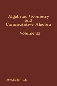 Algebraic Geometry and Commutative Algebra_cover