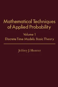 Mathematical Techniques of Applied Probability_cover