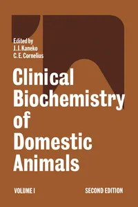 Clinical Biochemistry of Domestic Animals_cover