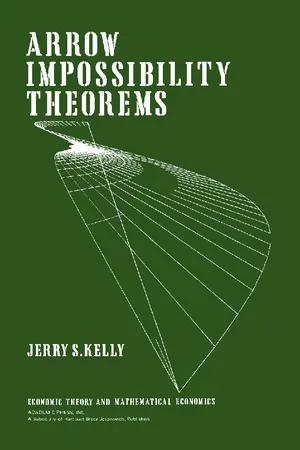 Arrow Impossibility Theorems