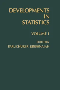 Developments in Statistics_cover