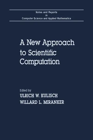 A New Approach to Scientific Computation