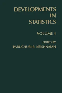 Developments in Statistics_cover