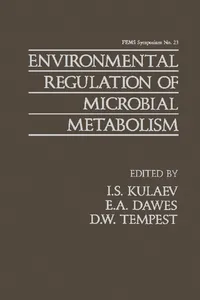 Environmental Regulation of Microbial Metabolism_cover