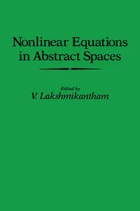 Nonlinear Equations in Abstract Spaces_cover