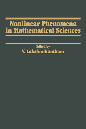 Nonlinear Phenomena in Mathematical Sciences