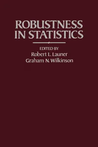 Robustness in Statistics_cover