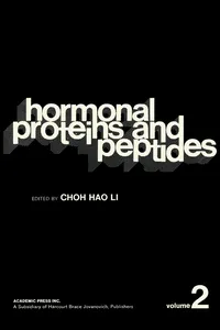 Hormonal Proteins and Peptides_cover