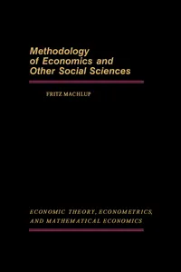 Methodology of Economics and Other Social Sciences_cover