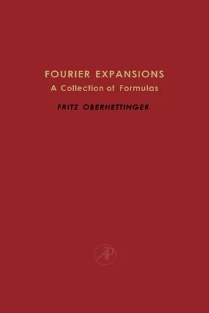 Fourier Expansions