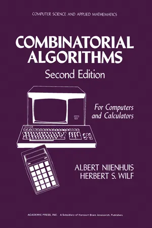 Combinatorial Algorithms