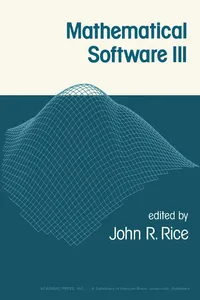 Mathematical Software_cover