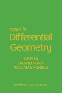 Topics in Differential Geometry_cover