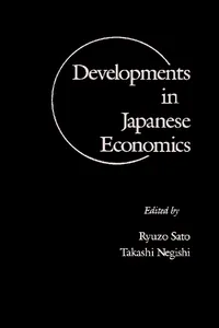 Developments in Japanese Economics_cover