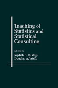 Teaching of Statistics and Statistical Consulting_cover