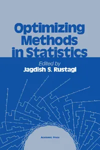 Optimizing Methods in Statistics_cover