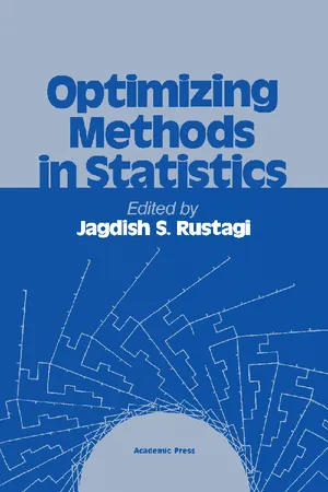 Optimizing Methods in Statistics