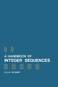 A Handbook of Integer Sequences_cover