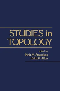 Studies in Topology_cover