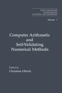 Computer Arithmetic and Self-Validating Numerical Methods_cover