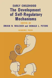 The Development of Self-Regulatory Mechanisms_cover