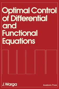 Optimal Control of Differential and Functional Equations_cover