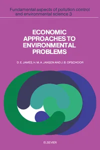 Economic Approaches to Environmental Problems_cover