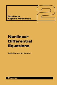 Nonlinear Differential Equations_cover