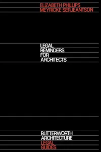 Legal Reminders for Architects_cover