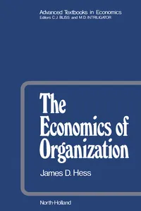 The Economics of Organization_cover