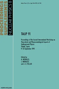 TAUP 91_cover