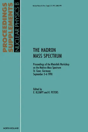 The Hadron Mass Spectrum