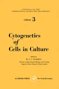 Cytogenetics of Cells in Culture_cover