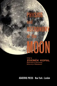 Physics and Astronomy of the Moon_cover