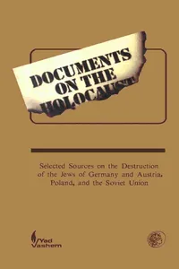 Documents on the Holocaust_cover