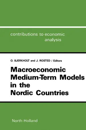 Macroeconomic Medium-Term Models in the Nordic Countries